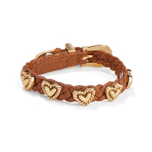 Load image into Gallery viewer, Roped Heart Braid Bandit Bracelet
