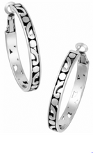 Load image into Gallery viewer, Contempo Medium Hoop Earrings
