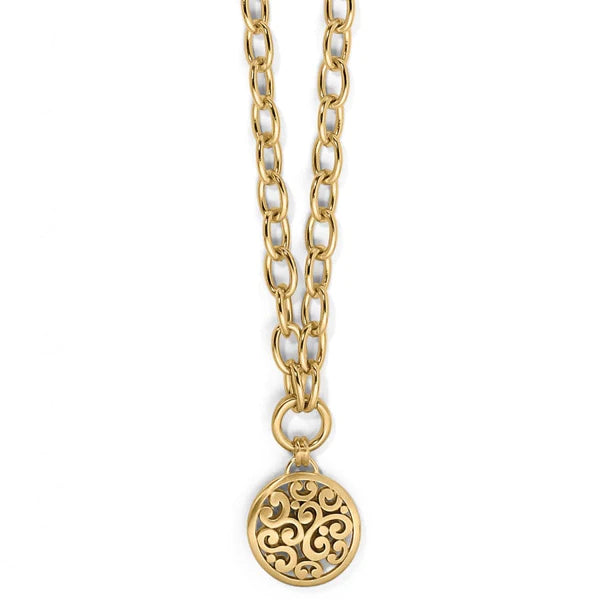 Contempo Medallion Charm Necklace