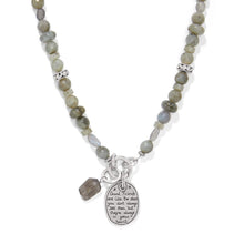 Load image into Gallery viewer, Token Charm Labradorite Necklace
