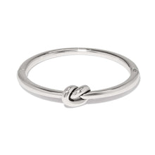 Load image into Gallery viewer, Interlok Single Knot Hinged Bangle
