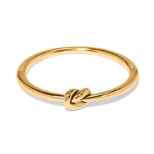 Load image into Gallery viewer, Interlok Single Knot Hinged Bangle
