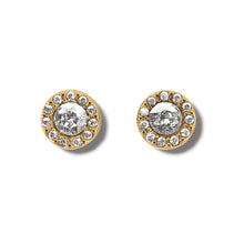 Load image into Gallery viewer, Illumina Solitaire Post Earrings
