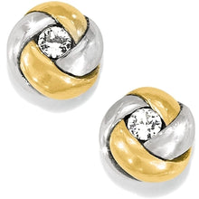 Load image into Gallery viewer, Love Me Knot Mini Post Earrings
