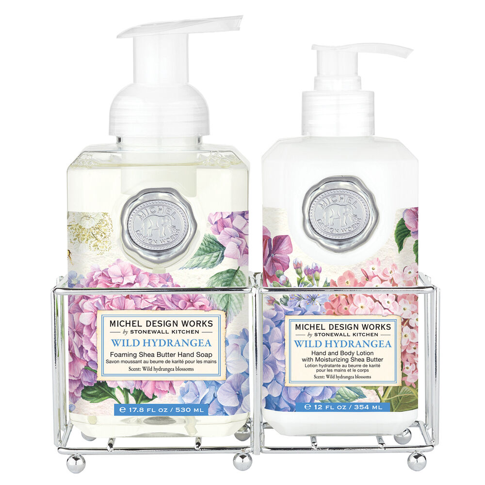 Wild Hydrangea Handcare Caddy