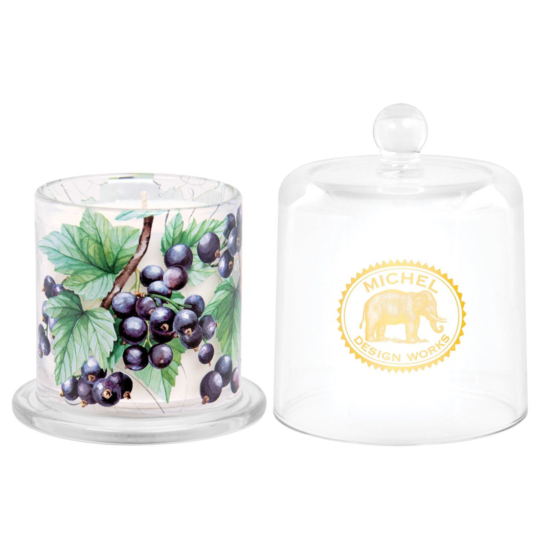 Cassis Scented Cloche Candle