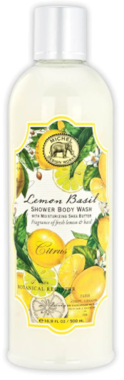 Lemon Basil Shower Body Wash